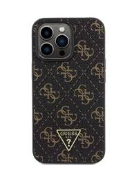 Viedtālruņa aizmugurējais vāciņš Apple iPhone 15 Pro Triangle Collection - Melna