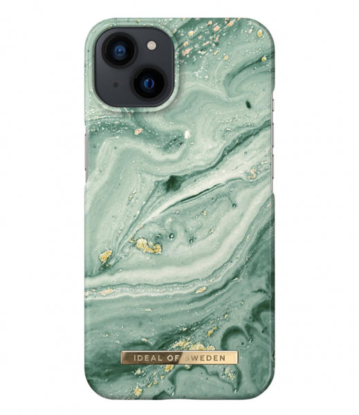 Viedtālruņa aizmugurējais vāciņš Apple iPhone 7 Mint Swirl Marble - Piparmētru ar dizainu