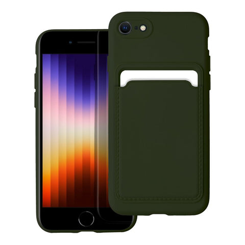 Viedtālruņa aizmugurējais vāciņš Apple iPhone 8 Card Case - Dažādās krāsās