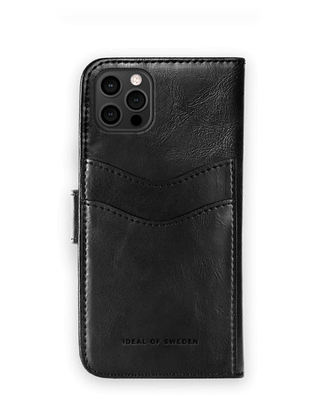 Viedtālruņa atveramais maciņš Apple iPhone 12 Pro Magnet Wallet Pl - Melna
