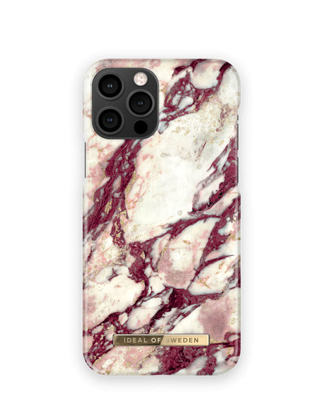 Apple iPhone 12 Calacatta Ruby Marble - Sarkana balta