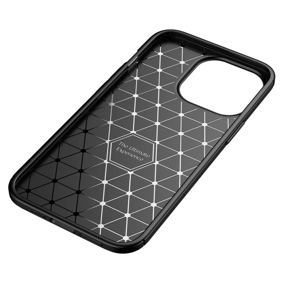 Viedtālruņa aizmugurējais vāciņš Apple iPhone 15 Carbon - Melna