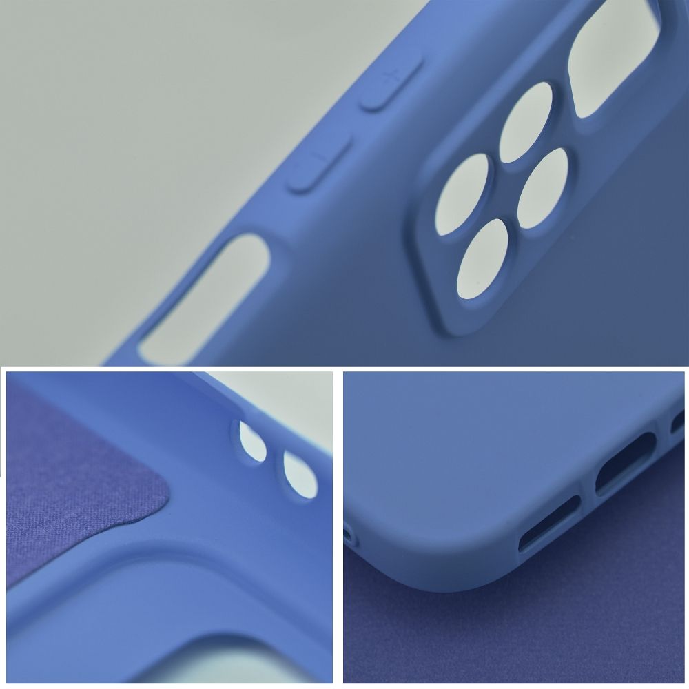 Viedtālruņa aizmugurējais vāciņš Xiaomi Redmi Note 13 5G Silicone case - Zila