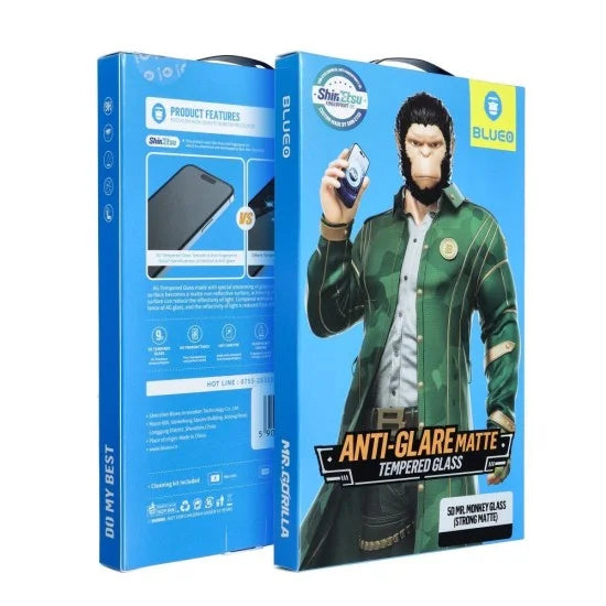 Viedtālruņa aizsargstikls Apple iPhone 13 Pro Max Mr Monkey Glass Strong Matte