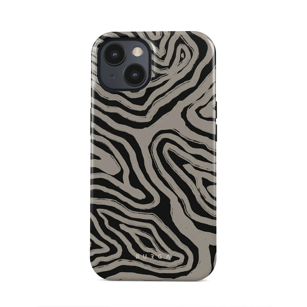 Viedtālruņa aizmugurējais vāciņš Apple iPhone 15 Pro Black Sand - Melna pelēka