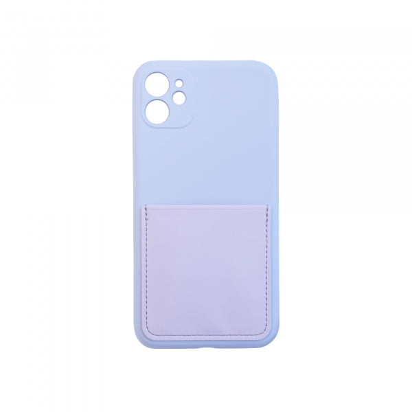 Viedtālruņa aizmugurējais vāciņš Apple iPhone 11 Ser NO5 - Violeta