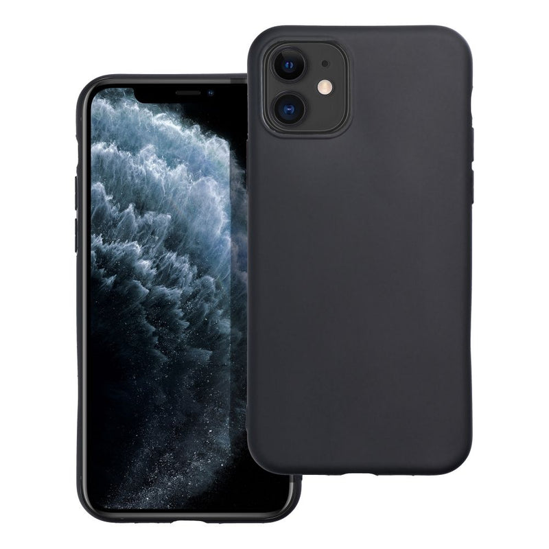 Viedtālruņa aizmugurējais vāciņš Apple iPhone 11 Pro Matt case - Melna