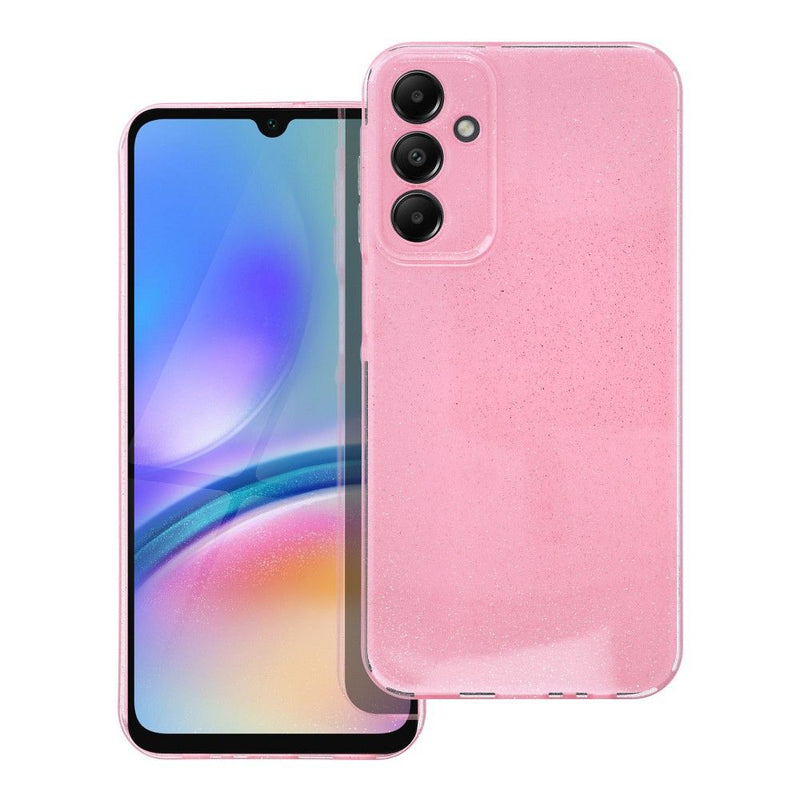 Viedtālruņa aizmugurējais vāciņš Samsung Galaxy A15 Clear Case - Rozā