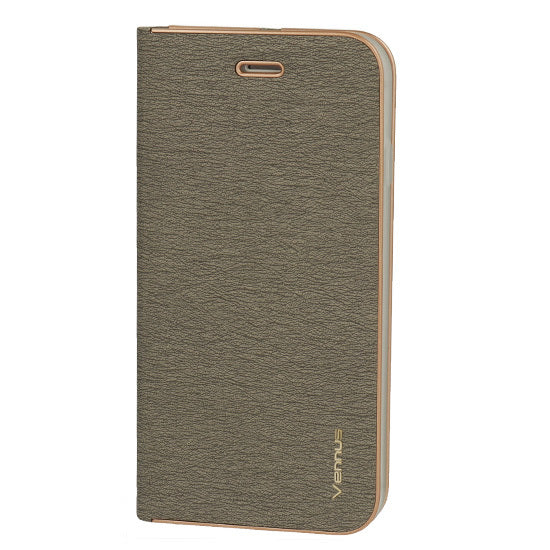 Viedtālruņa atveramais maciņš Samsung Galaxy A04s Book Case Frame Vennus - Pelēka