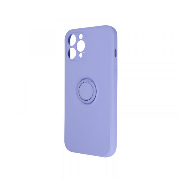 Viedtālruņa aizmugurējais vāciņš Xiaomi Redmi Note 8 Pro Finger Grip - Purpura
