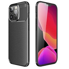 Viedtālruņa aizmugurējais vāciņš Samsung Galaxy S25 Fe Carbon Case - Melna
