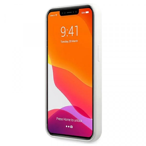 Viedtālruņa aizmugurējais vāciņš Apple iPhone 13 Mini Klhcp13ssskcw - Balta ar dizainu