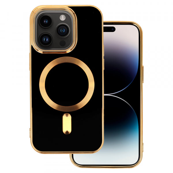 Viedtālruņa aizmugurējais vāciņš Apple iPhone 11 Beauty Magsafe - Melna