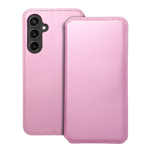 Viedtālruņa atveramais maciņš Samsung Galaxy S23 Fe Dual Pocket - Rozā