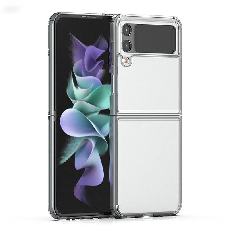 Viedtālruņa aizmugurējais vāciņš Samsung Galaxy Z Flip 3 Clear Case - Caurspīdīga