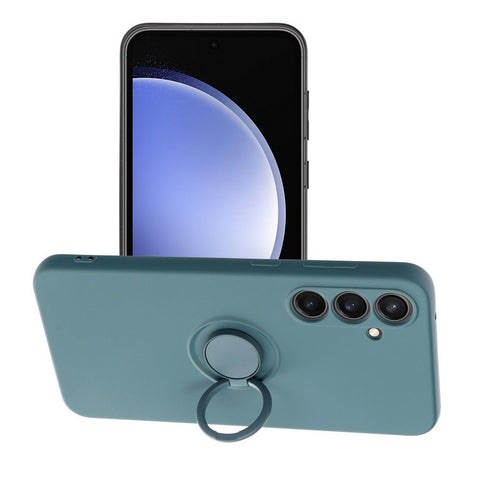 Viedtālruņa aizmugurējais vāciņš Samsung Galaxy S23 Fe Silicone Ring - Dažādās krāsās