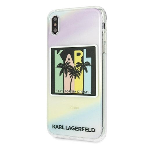Viedtālruņa aizmugurējais vāciņš Apple iPhone XS Max Klhci65irkd - Caurspīdīga ar dizainu
