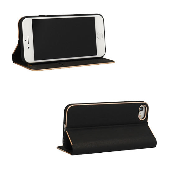 Viedtālruņa atveramais maciņš Samsung Galaxy S10e Book Case Frame Vennus - Melna