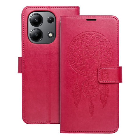 Viedtālruņa atveramais maciņš Xiaomi Redmi Note 13 Mezzo Book Drch - Rozā