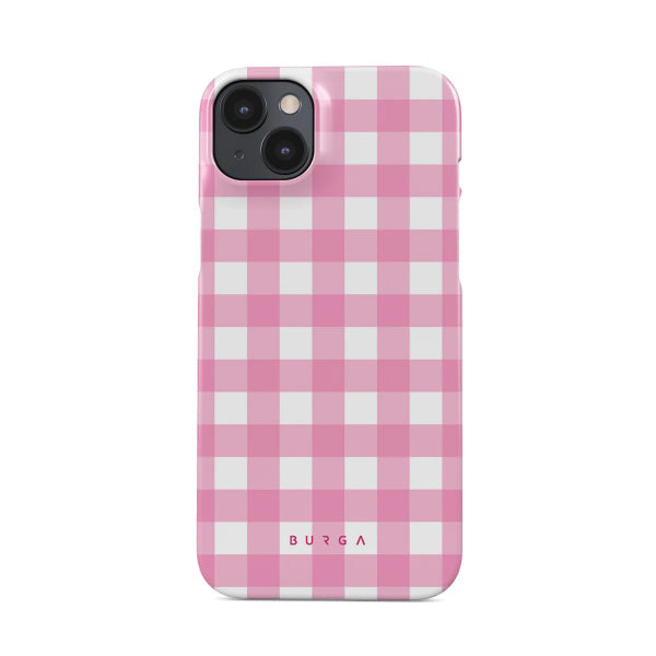 Viedtālruņa aizmugurējais vāciņš Apple iPhone 12 Think Pink - Balta rozā ar dizainu