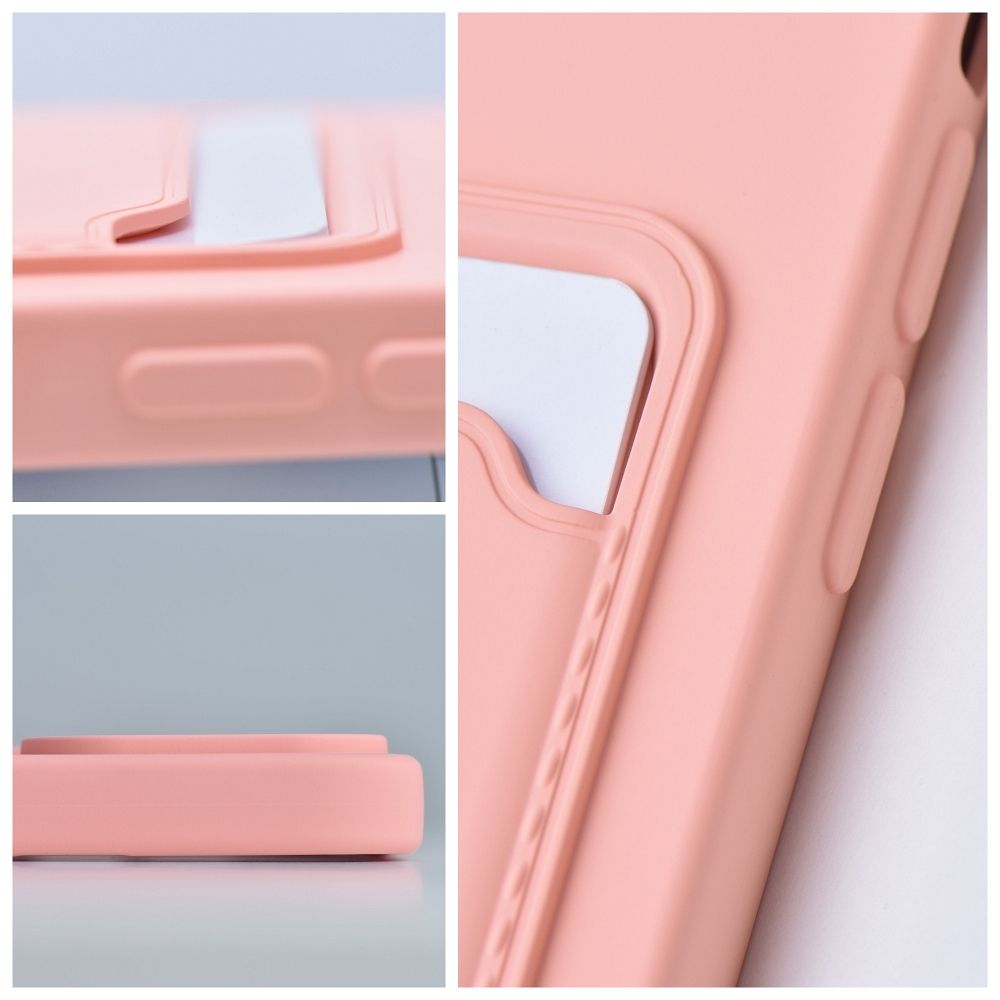 Viedtālruņa aizmugurējais vāciņš Samsung Galaxy A35 Card case - Rozā
