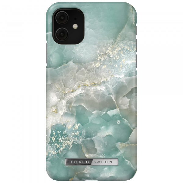 Viedtālruņa aizmugurējais vāciņš Apple iPhone XR Azura Marble - Tirkīzzila piparmētru ar dizainu