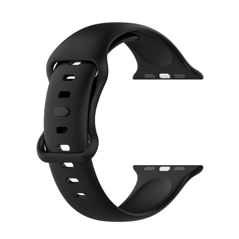 Siksniņa Apple Watch 42/44/45mm / Watch 38/40/41mm - Melna