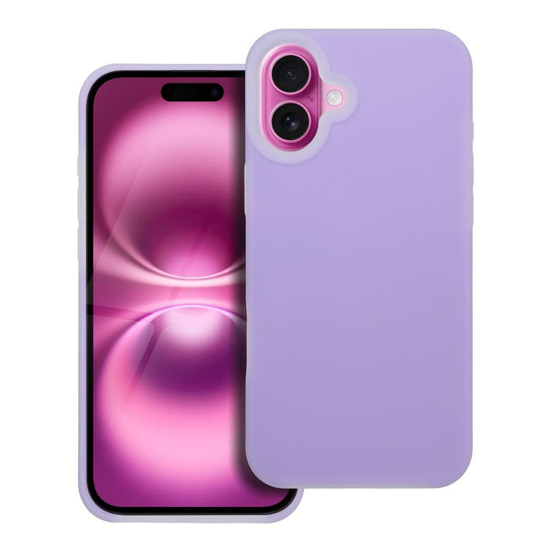 Viedtālruņa aizmugurējais vāciņš Apple iPhone 16 Plus Beline Candy - Violeta