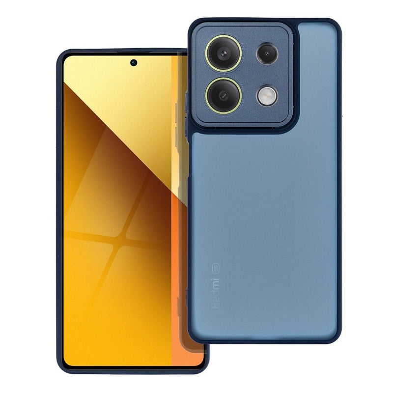 Viedtālruņa aizmugurējais vāciņš Xiaomi Redmi Note 13 5G Variete - Zila