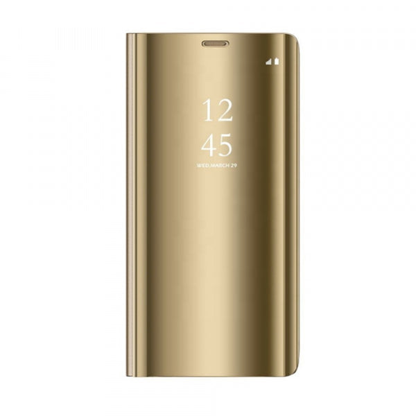 Viedtālruņa atveramais maciņš Samsung Galaxy S22 Plus Smartclearview - Zelta