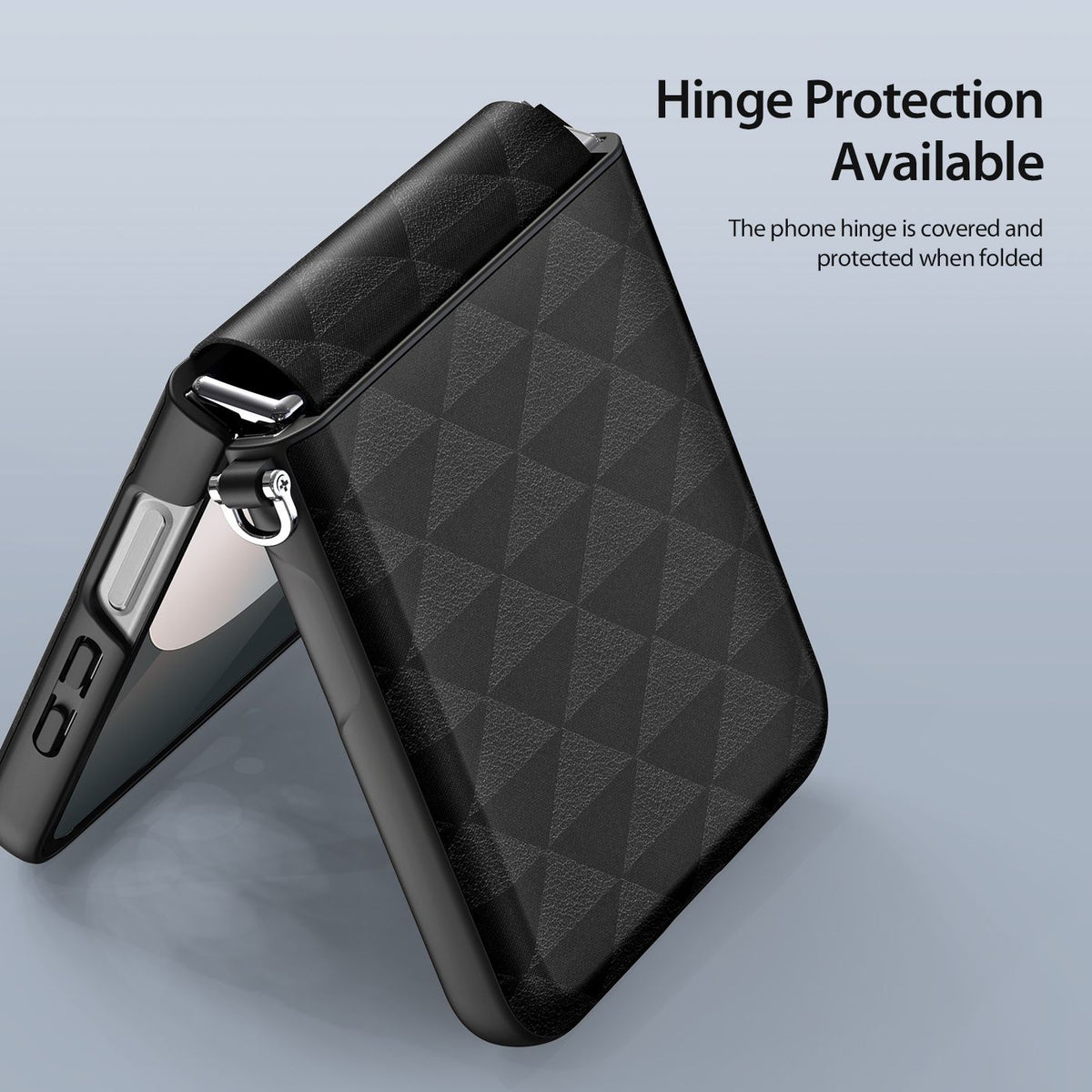 Viedtālruņa atveramais maciņš Samsung Galaxy Z Flip 7 Fe Bril Case - Melna