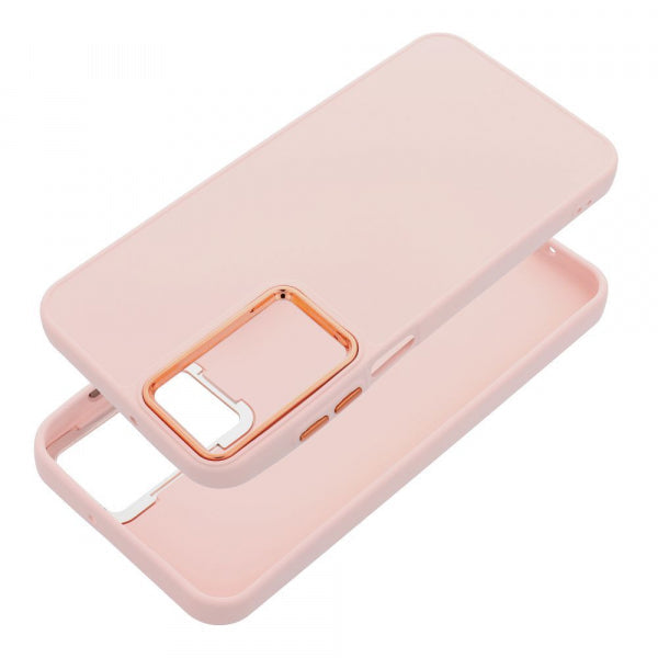 Viedtālruņa aizmugurējais vāciņš Xiaomi Redmi 15c Frame Case - Rozā