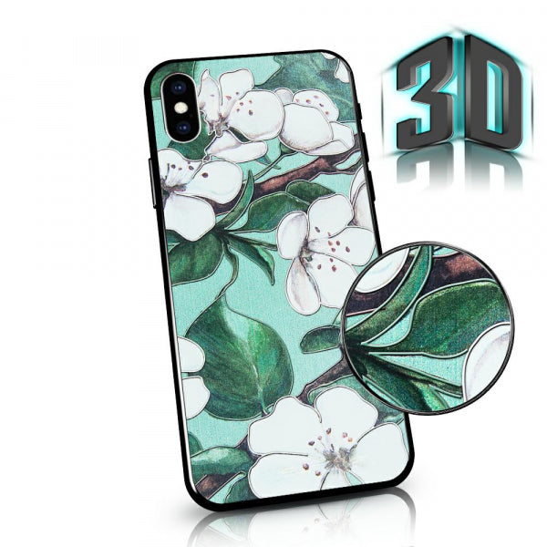 Samsung Galaxy A20 Flowers 3d - Dažādās krāsās