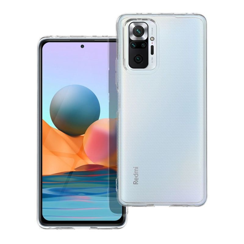 Viedtālruņa aizmugurējais vāciņš Xiaomi Redmi Note 10 Pro Clear Case 2MM - Caurspīdīga