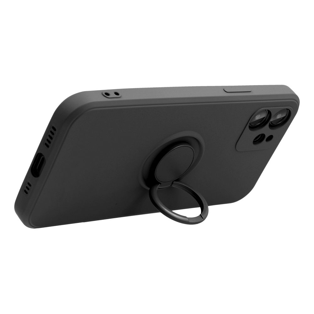 Viedtālruņa aizmugurējais vāciņš Xiaomi Redmi Note 13 5G Silicone case - Melna