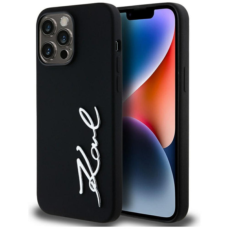 Viedtālruņa aizmugurējais vāciņš Apple iPhone 14 Pro Max Scr Met Logo - Melna