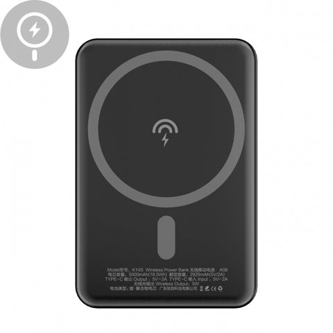 Lādētājs Mag-usb_c melna / Balta
