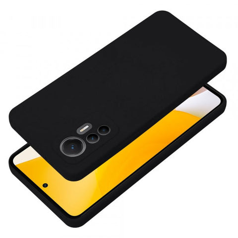 Viedtālruņa aizmugurējais vāciņš Xiaomi Redmi Note 15 Pro Plus 5G Silicone Case - Melna