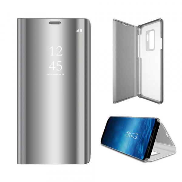 Viedtālruņa atveramais maciņš Samsung Galaxy A34 Smartclearview - Sudraba