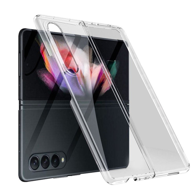 Viedtālruņa aizmugurējais vāciņš Samsung Galaxy Z Fold 3 Clear Case - Caurspīdīga