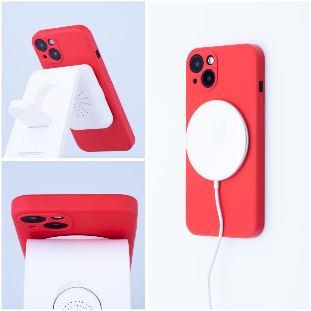 Viedtālruņa aizmugurējais vāciņš Apple iPhone 13 Pro Silicone Mag cover - Dažādās krāsās