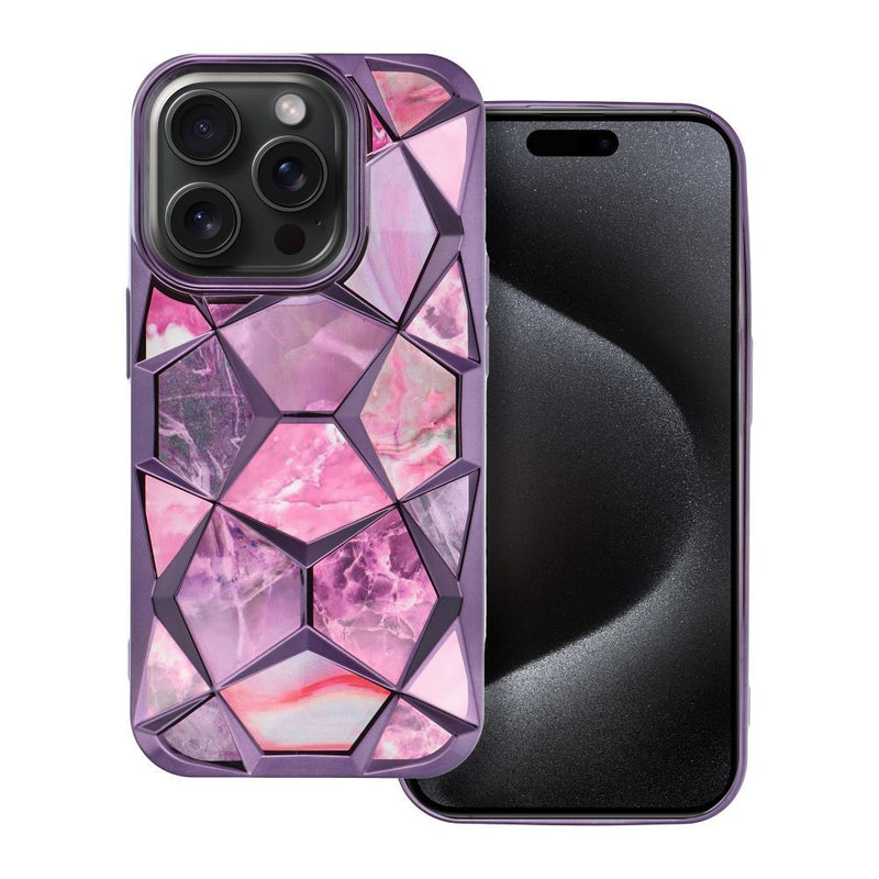 Viedtālruņa aizmugurējais vāciņš Apple iPhone 15 Pro Max Twinki - Violeta