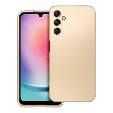 Viedtālruņa aizmugurējais vāciņš Samsung Galaxy A25 Metallic - Dažādās krāsās