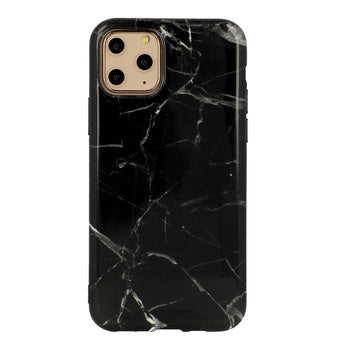 Viedtālruņa aizmugurējais vāciņš Apple iPhone 12 Mini Mrb Silic Dsgn 6 - Melna ar dizainu