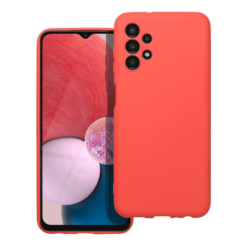Viedtālruņa aizmugurējais vāciņš Samsung Galaxy A13 Silicon - Zila