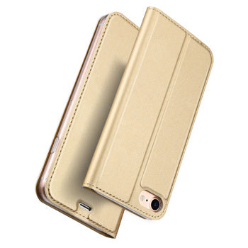 Viedtālruņa atveramais maciņš Samsung Galaxy A13 Skin Pro - Zelta