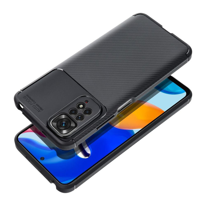 Viedtālruņa aizmugurējais vāciņš Xiaomi Redmi 14c Carbon Premium - Melna