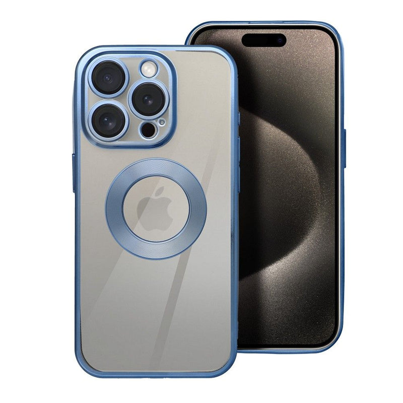 Viedtālruņa aizmugurējais vāciņš Apple iPhone 16 Plus Case Glam - Zila