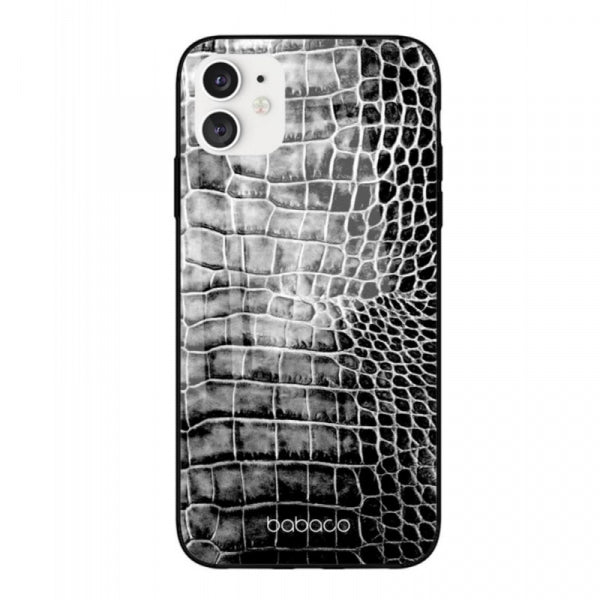 Viedtālruņa aizmugurējais vāciņš Apple iPhone 12 Glass Animals 003 - Pelēka ar dizainu