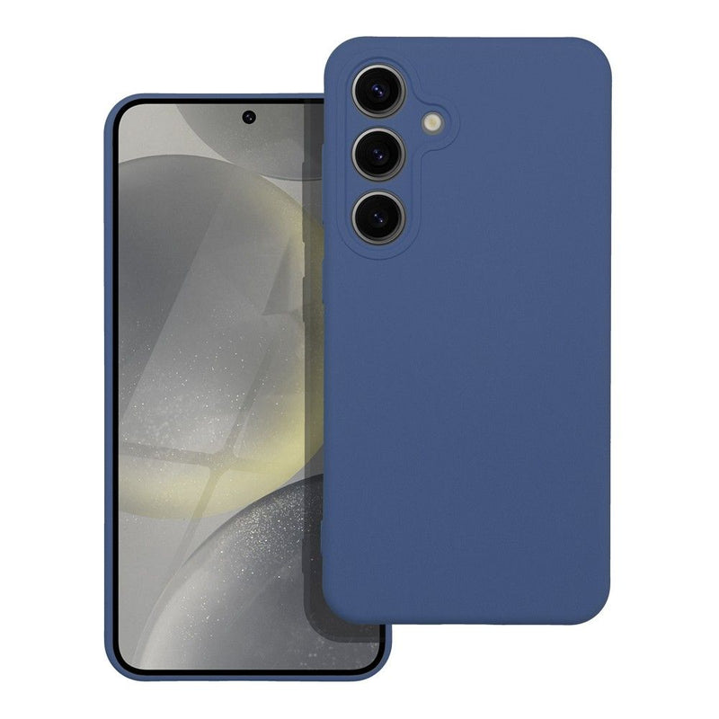Viedtālruņa aizmugurējais vāciņš Samsung Galaxy S24 Silicone Case - Zila